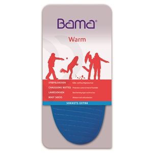 Bama Sokkets Extra Boot Socks, Size 3-4, Euro 36-37