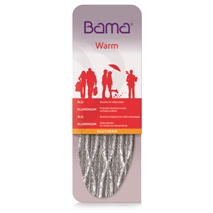 Bama Alu Therm Insoles, Gents Size 8, Euro 42