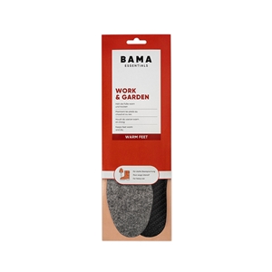 Bama Essentials Work & Garden Insoles, Size 3-4 (36/37)