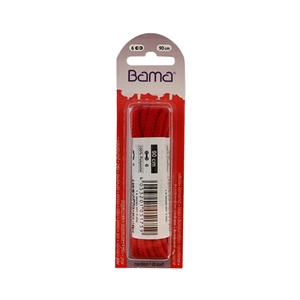 Bama Blister Packed Laces 90cm Hiking Cord 018 Red