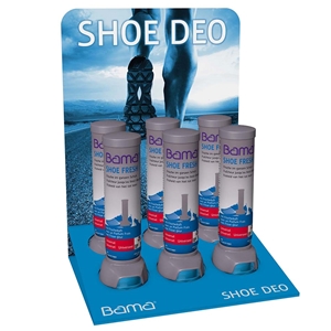 Bama Shoe Deo Click Clack Display for Trainer Fresh
