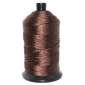 Barbour Nylon Bonded Sewing Thread 40 Medium Brown 500 Metre Spool