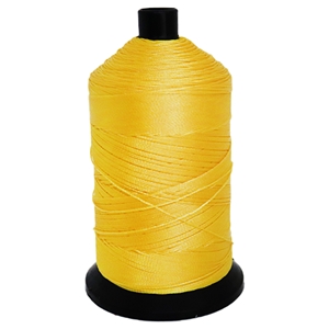 Barbour Nylon Bonded Sewing Thread 40 Yellow 500 Metre Spool