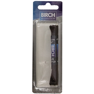 Birch Blister Pack Laces 45cm Round Brown