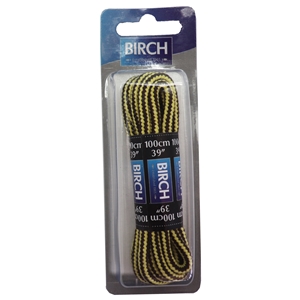 Birch Blister Pack Laces 100cm Kickers Light