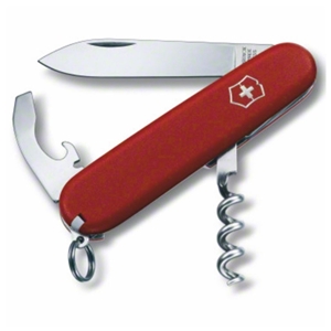 Swiss Army Knife Waiter, Boxed Red