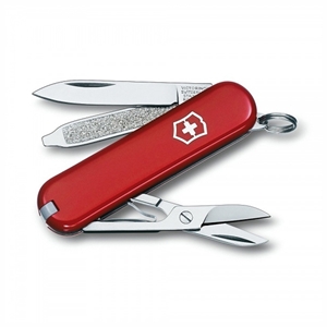 Swiss Army Knife Classic SD Blister Pack, Red