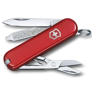 Swiss Army Knife Classic SD Boxed, Style Icon (Red)