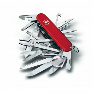 Swiss Army Knife, Swiss Champ Boxed Red