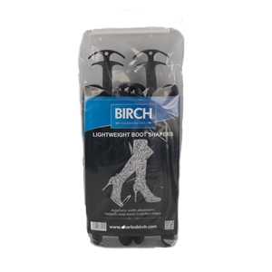 New BIRCH Lightweight Boot Shapers Long 12 Inch Boot Trees Black