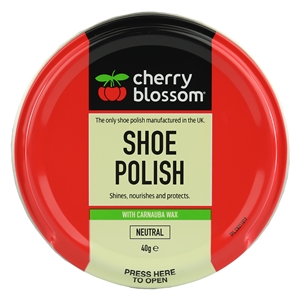Cherry Blossom Shoe Polish 50ml/40g Tin Neutral