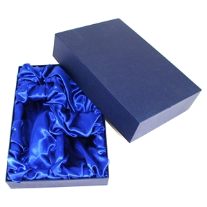 340 x 230 x 100mm Blue Silk Lined Presentation Clearance Price £2.95