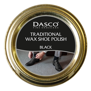 Dasco Waxed Shoe Polish Black 50ml