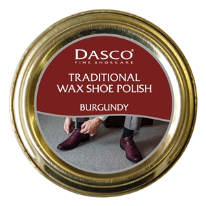 Dasco Waxed Shoe Polish Burgundy (Ox Blood) 50ml