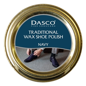 Dasco Waxed Shoe Polish Navy 50ml