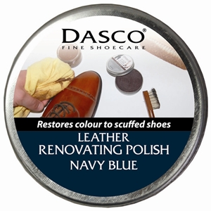 Dasco Renovating Shoe Polish Navy Blue 50ml