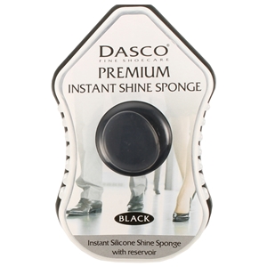 Dasco Premium Instant Shoe Shine Sponge, Black