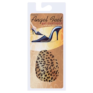 Dasco Angel Feet Gel Cushion With Leopard Print Cover