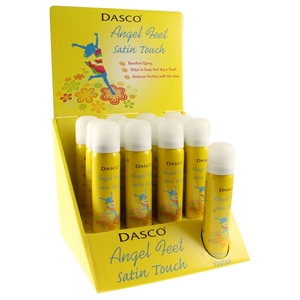 Dasco Angel Feet Satin Touch Counter Display With 13 Cans