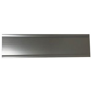 Metal Door Sign Silver 200x50 Holder only