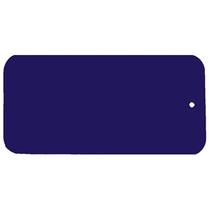 Blank Key Tag 100mm x 45mm C24 - Blue/White/Blue