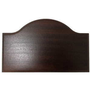 Blank Dark Wood board Traditional Shape 300mmx185mm
