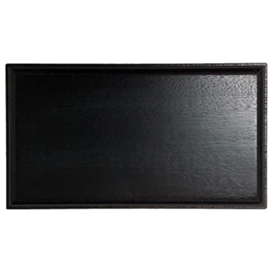 Blank Dark Wood board Rectangle Shape 180mm x 100mm