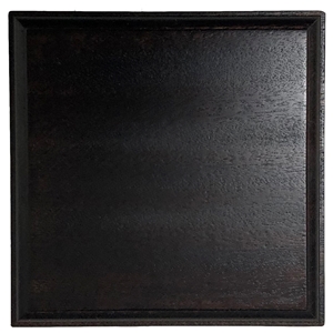 Blank Dark Wood board Square Shape 125mm x 125mm