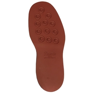 Dainite Studded Sole Size 8 Red, Length 12 Inch