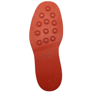 Dainite Studded Sole Size 12 Red, Length 13 1/2 Inch