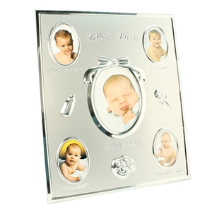 My First Year Baby Picture Frame - Overall Size 9.5x11.5 CLEARANCE ITEM