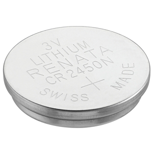 Renata Watch Batteries CR2450 Lithium, 3V