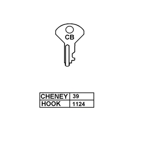 Hook 1124 Cheney No 100
