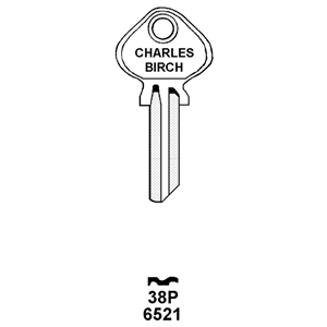 5x Schlüssel für Citroen Renault SX6P Silca Simplex Oldtimer Youngtimer keyblank 