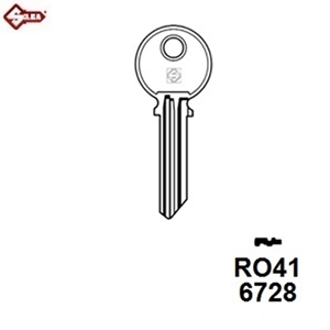 Silca RO41, For Ronis Cylinder Lock JMA RO29D, HD RO41