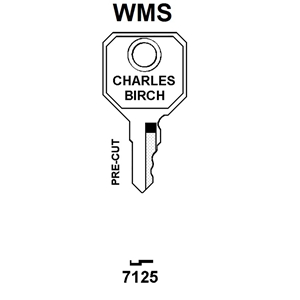 KWL12 WMS T Style Window Key