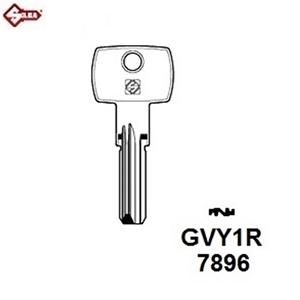 Silca GVY1R, For Gevy Security Cylinder Dimple Key JMA MT2D