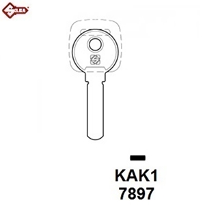 Silca KAK1, For Kaken Security Cylinder Dimple Key JMA KAM1D