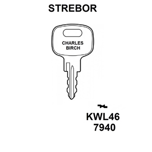 Strebor Window Key KWL46, HD WL021A