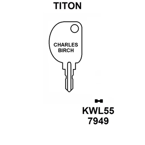 Titon Window Key KWL55 , HD WL082