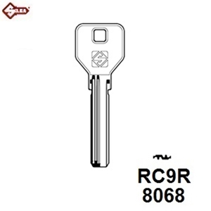 Silca RC9R, Cina Dimple Blank Security Cylinder