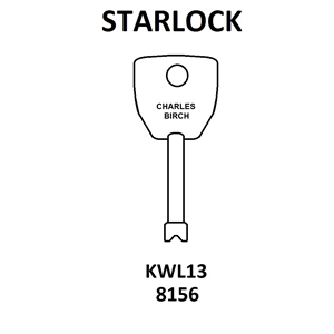 KWL13 Starlock Window Key