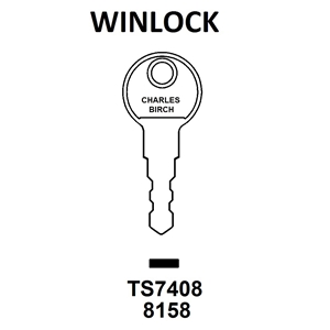 TS7408 Winlock Window Key, SKS KWL22, HD WL039 80016