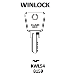 KWL54 Winlock Window Key , HD WL075