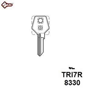 Silca TRI7R, Trimark Cylinder Blank