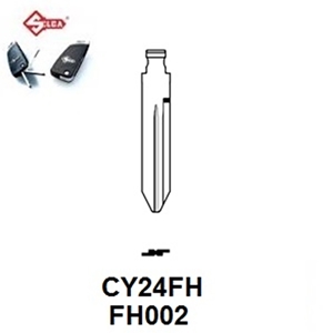 Silca CY24FH. Flip Head Key Blade