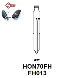 Silca HON70FH. Flip Head Key Blade