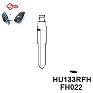 Silca HU133RFH. Flip Head Key Blade