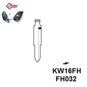 Silca KW16FH. Flip Head Key Blade