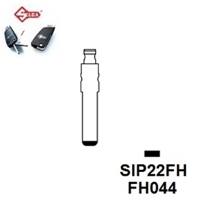 Silca SIP22FH. Flip Head Key Blade